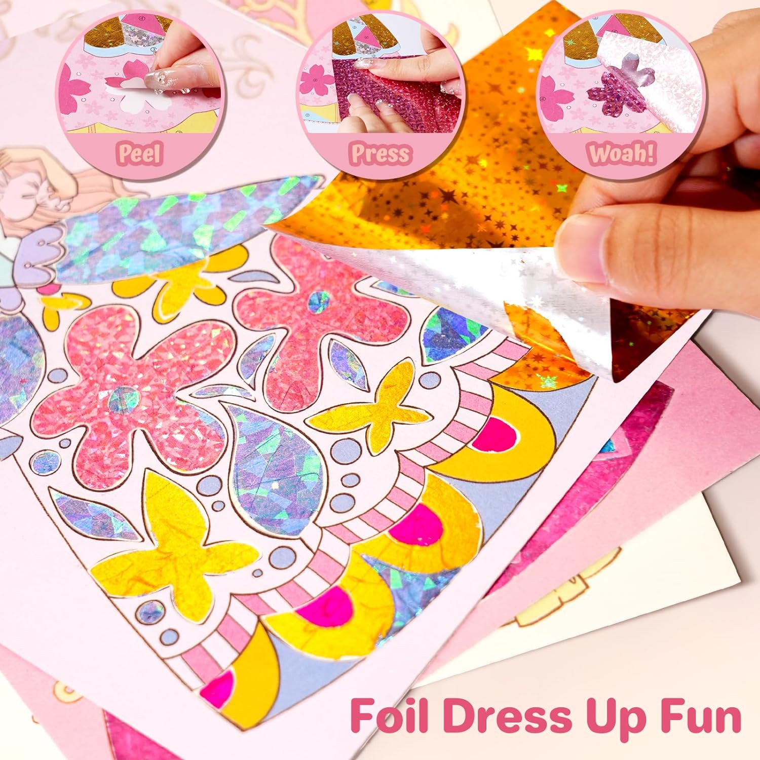Princess Glam Kit© - 3 - in - 1 Makeup Set for Kids’ Play (Costume and Makeup) - Levora