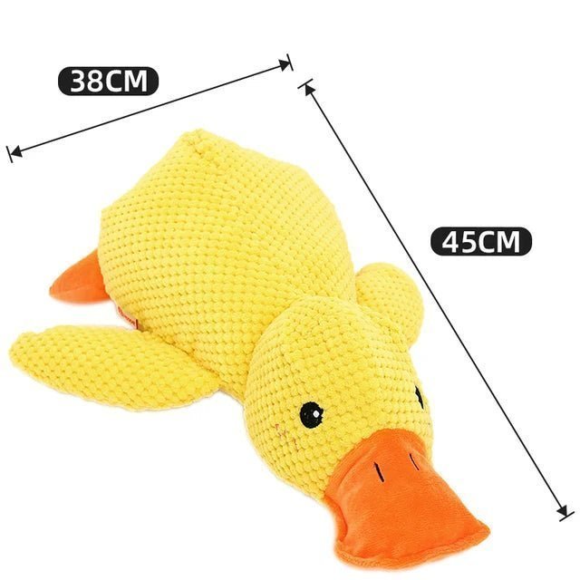 Quacky - Ultimate Plush Dog Toy – Duck Shape - Levora