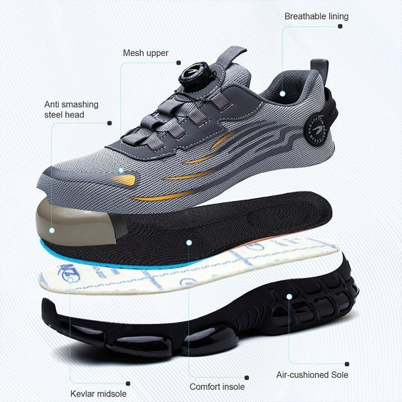 SafeStride© - Protective Shoes for Heavy - Duty Work - Levora