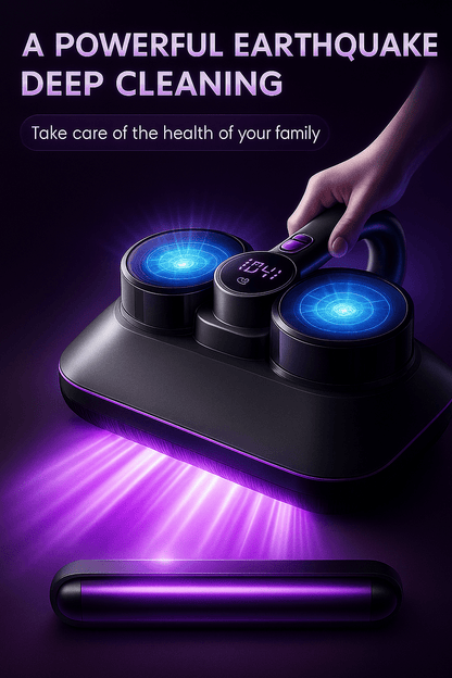 SakerPlus™ 2.0 UV Vacuum – 99.9% Dust, Mites, Bacteria & Pet Hair, 16KPa Suction & UV Sterilization - Levora