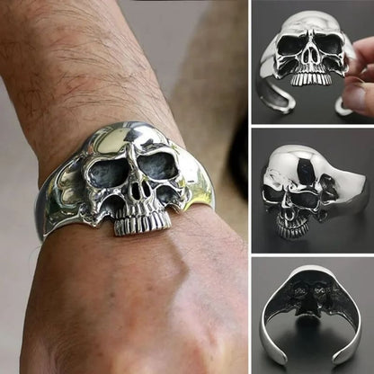 ShadowSkull - Bold Skull Bracelet - Levora