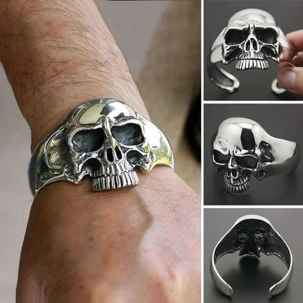 ShadowSkull - Bold Skull Bracelet - Levora