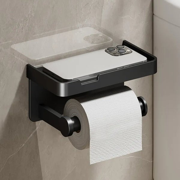 SilverLux - Multi - purpose Toilet Paper Holder - Levora