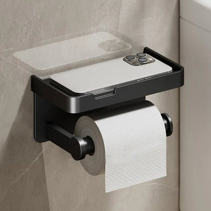 SilverLux - Multi - purpose Toilet Paper Holder - Levora
