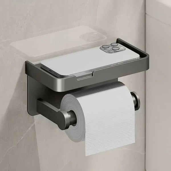 SilverLux - Multi - purpose Toilet Paper Holder - Levora