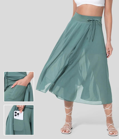 Sorella™ - Elegant and Breathable Maxi Skirt - Levora