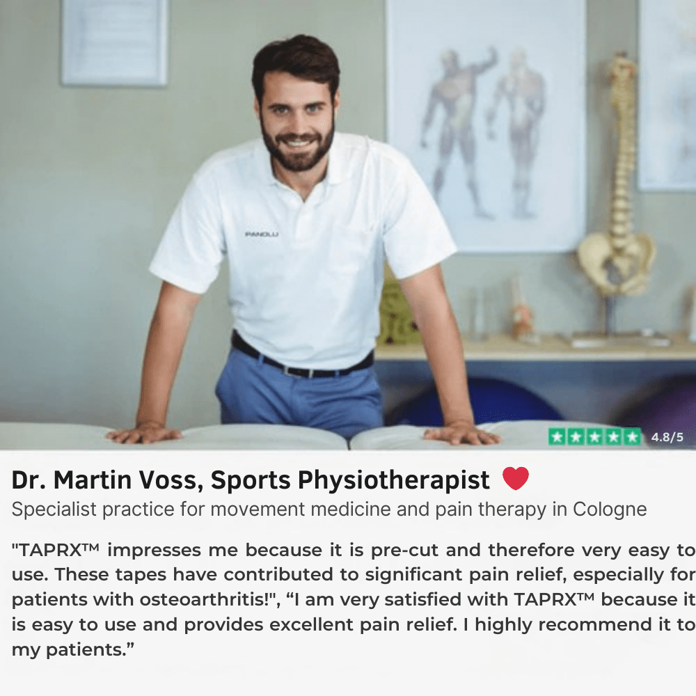 TAPRX™ – Knee Joint Support for Pain Relief & Stability - Levora