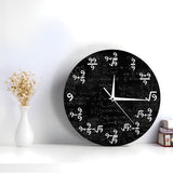 TimeFlair™ - Modern Mathematical Wall Clock - Levora