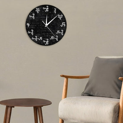 TimeFlair™ - Modern Mathematical Wall Clock - Levora