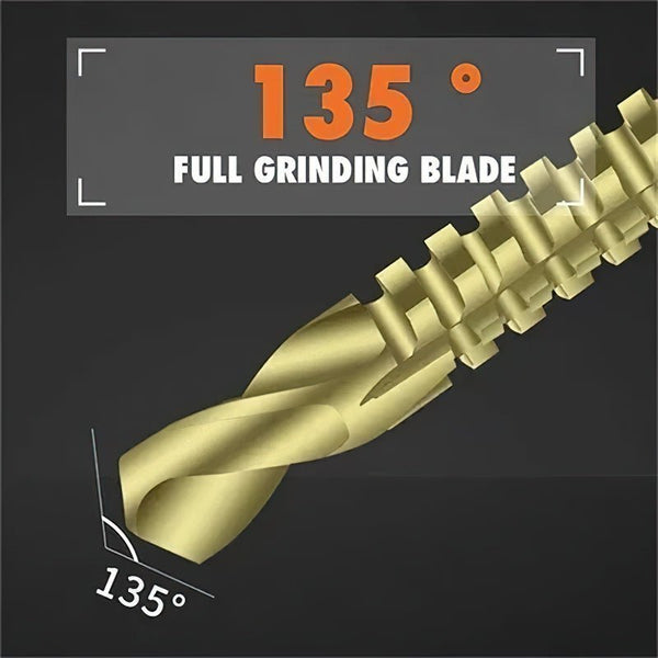 TitaniumTwist™ - Make drilling even easier! - Levora