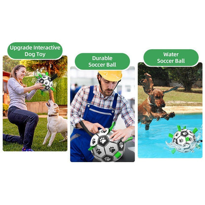 ToughPaw Ball© - Dog Toy – Soccer Ball - Levora